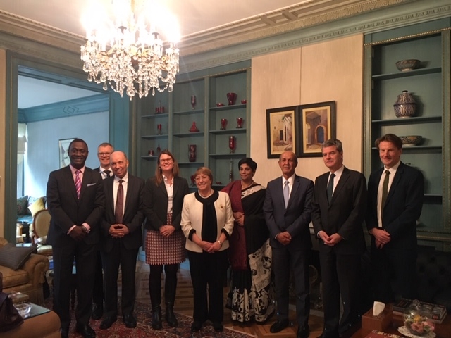 CTI Ambassadors meet HC Bachelet