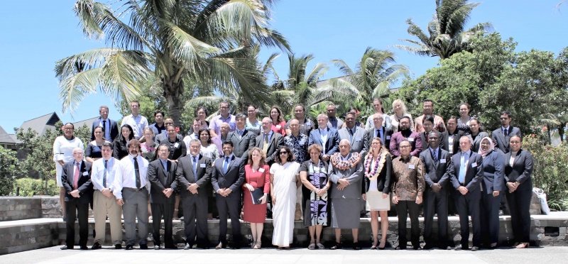 Participants at the CTI high-level seminar held in Natadola, Fiji